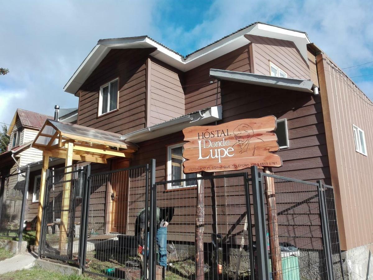 Donde Lupe Hotell Coyhaique Eksteriør bilde