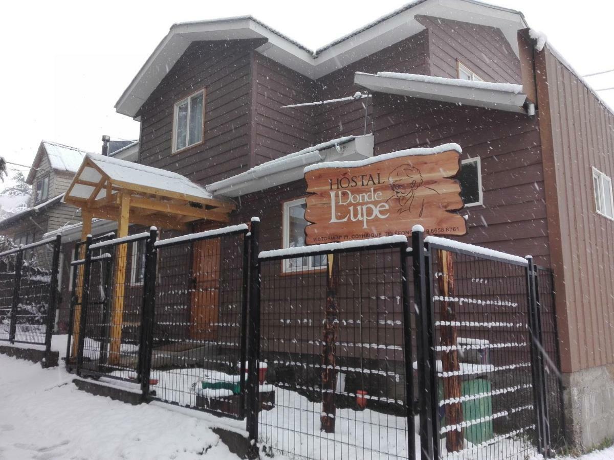 Donde Lupe Hotell Coyhaique Eksteriør bilde